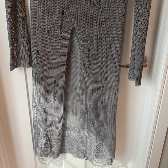 Grey Sweater long - Picture 5 of 5